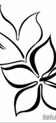 снимка на татуировка на хибискус от 20.04.2018 г. №091 - татуировка хибискус -