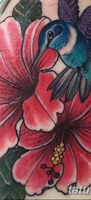 снимка на татуировка Hibiscus от 20.04.2018 №070 - татуировка Hibiscus -
