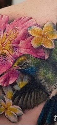 снимка на татуировка Hibiscus от 20.04.2018 №033 - татуировка Hibiscus -