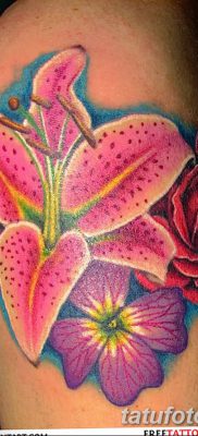 снимка на татуировка на хибискус от 20.04.2018 г. №044 - татуировка хибискус -