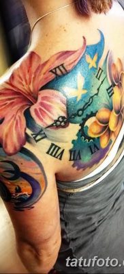 снимка на татуировка Hibiscus от 20.04.2018 г. №058 - татуировка Hibiscus -