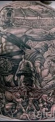 Татуировка гладиатор - пример за снимка от 10012016 15