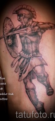 Татуировка гладиатор - пример за снимка от 10012016 13