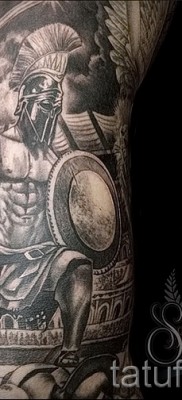 Татуировка на гладиатор - пример за снимка от 10012016 11