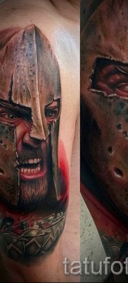 Татуировка на гладиатор - пример за снимка от 10012016 10