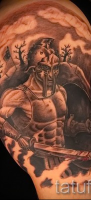 Татуировка гладиатор - пример за снимка от 10012016 6