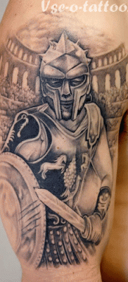 Татуировка гладиатор - пример за снимка от 10012016 19