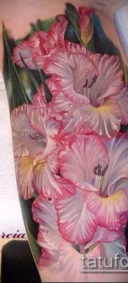 Fénykép gladiolus tetoválásról - példa rajz - 30052017 - példa - 004 Tattoo gladiolus