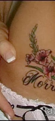 Fotó a kardvirág tetoválásról - példa rajz - 30052017 - példa - 022 Tetoválás kardvirág