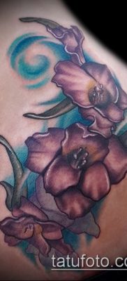 Fotó a kardvirág tetoválásról - példa rajz - 30052017 - példa - 024 Tetoválás kardvirág