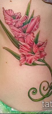 Fotó a kardvirág tetoválásról - példa rajz - 30052017 - példa - 028 Tetoválás kardvirág