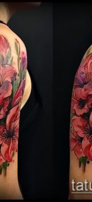 Fotó a kardvirág tetoválásról - példa rajz - 30052017 - példa - 033 Tetoválás kardvirág