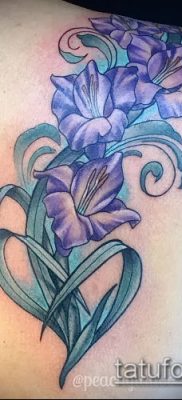 Fotó a kardvirág tetoválásról - példa rajz - 30052017 - példa - 040 Tetováló kardvirág