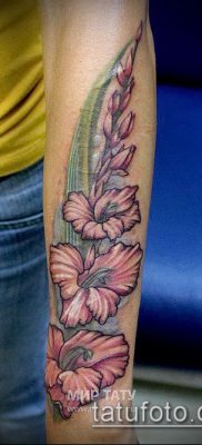 Fotó gladiolus tetoválásról - példa rajz - 30052017 - példa - 042 Tattoo gladiolus
