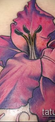 Fotó a kardvirág tetoválásról - példa rajz - 30052017 - példa - 049 Tetováló kardvirág