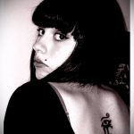 татуировка око на планина номер 582 - готина версия на картината, която може лесно да се използва за промяна и прилагане като татуировка на окото планина