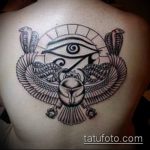 татуировка око на планина номер 716 - готина версия на картината, която може успешно да се използва за промяна и прилагане като амулет за татуировка на планина око