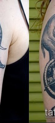 Снимка на татуировка на глобус - примерна рисунка - 26052017 - пример - 027 глобус за татуировка