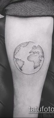 Снимка на татуировка на глобус - пример за рисунка - 26052017 - пример - 030 глобус за татуировки