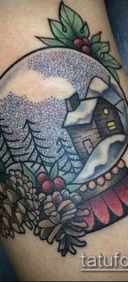 Снимка на татуировка на глобус - пример за рисунка - 26052017 - пример - 057 глобус за татуировки