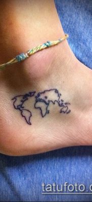 Снимка на татуировка на глобус - пример за рисунка - 26052017 - пример - 078 глобус за татуировки