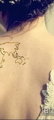 Снимка на татуировка на глобус - пример за рисунка - 26052017 - пример - 087 глобус за татуировки