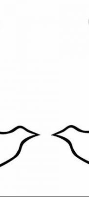 снимка на татуировка на гълъб от 02.02.2018 г. №019 - татуировка на гълъб -