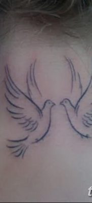 снимка на татуировка на гълъб от 02.02.2018 г. №020 - татуировка на гълъб -