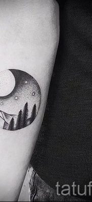 Снимка на планинска татуировка - за статия за значението на татуировка с модел на планина - tatufoto.ru - 45