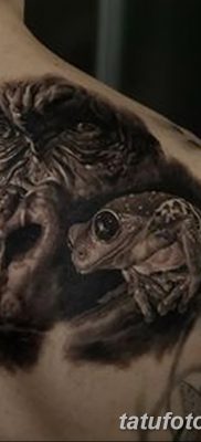 снимка на татуировка на горила от 27.08.2017 г. №059 - Горила татуировка -