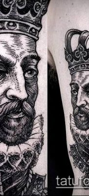 татуировка гравиране # 158 е готина версия на чертежа, която може успешно да се използва за промяна и прилагане на гравюрата на Рембранд като татуировка