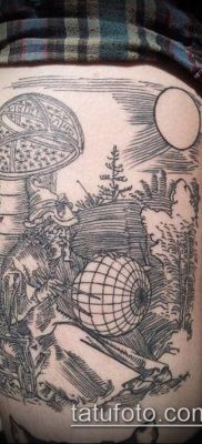 татуировка гравиране номер 138 е уникална версия на модела, който може успешно да се използва за трансформиране и прилагане на гравюрата на Рембранд като татуировка