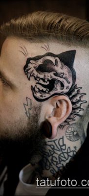 гравиране на татуировка номер 866 - готина версия на чертежа, която може успешно да се използва за промяна и прилагане като малка гравюра за татуировка