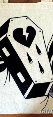 fotografija tetovaže lijesa od 21.12.2017. br. 003 - Tetovaža lijesa -