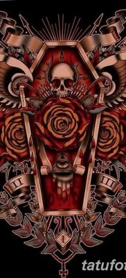 fotografija tetovaže lijesa od 21.12.2017. br. 013 - Tetovaža lijesa -