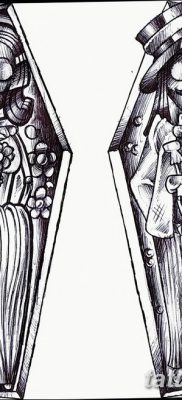 fotografija tetovaže lijesa od 21.12.2017. br. 016 - Tetovaža lijesa -