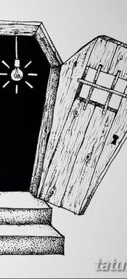 fotografija tetovaže lijesa od 21.12.2017. br. 017 - Tetovaža lijesa -