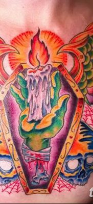 fotografija tetovaže lijesa od 21.12.2017. br. 042 - Tetovaža lijesa -