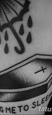 fotografija tetovaže lijesa od 21.12.2017. br. 045 - Tetovaža lijesa -