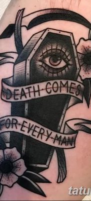 fotografija tetovaže lijesa od 21.12.2017. br. 046 - Tetovaža lijesa -