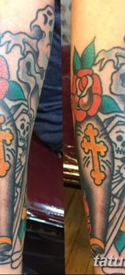 fotografija tetovaže lijesa od 21.12.2017. br. 051 - tetovaža lijesa -