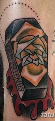 fotografija tetovaže lijesa od 21.12.2017. br. 055 - tetovaža lijesa -