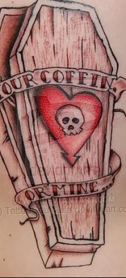 fotografija tetovaže lijesa od 21.12.2017. br. 074 - tetovaža lijesa -