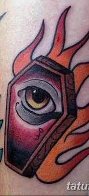 fotografija tetovaže lijesa od 21.12.2017. br. 078 - Tetovaža lijesa -