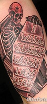 fotografija tetovaže lijesa od 21.12.2017. br. 088 - Tetovaža lijesa -