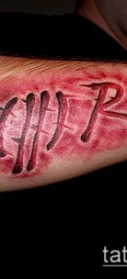 снимка на кръвна група за татуировка (стойност) - примерна рисунка - 024