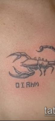 снимка на татуировка на кръвна група (значение) - примерна рисунка - 022