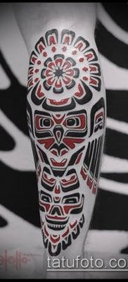 Fotó a tetoválásról Haida (jelentése) - példa rajz - 003