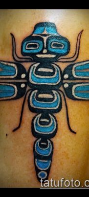 Fotó a tetoválásról Haida (jelentése) - példa rajz - 008
