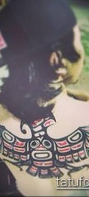 Fénykép a tetoválásról Haida (jelentése) - példa rajz - 010